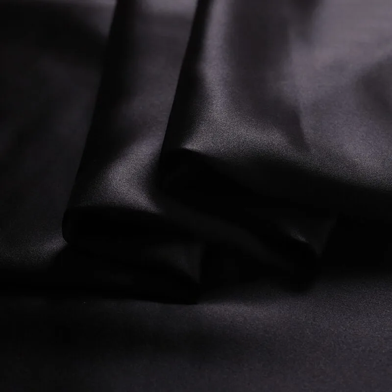 30 momme mulberry silk satin fabrics, 45″(114cm) heavyweight Silk for dress - Image 6