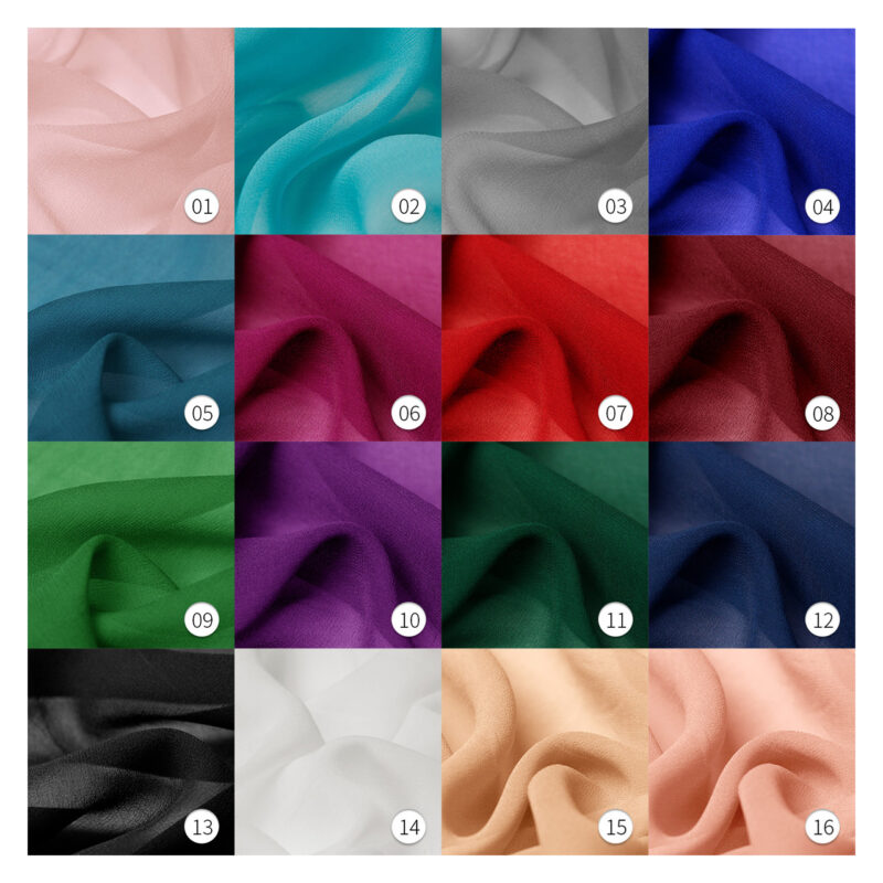 12momme Spandex Mulberry Silk georgette fabrics, 108cm luxury silk GGT for dress shirts - Image 8