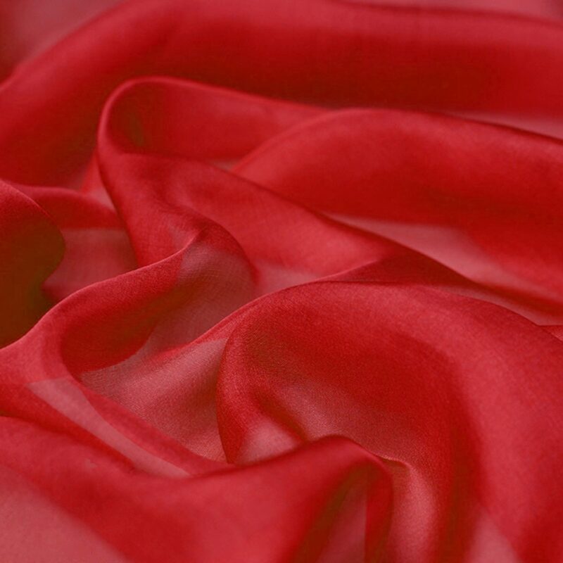 6 momme Mulberry Silk Chiffon fabrics, 140cm thin beautiful silk for shirts, dress making - Image 2