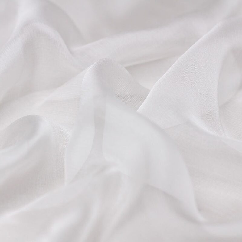 6 momme Mulberry Silk Chiffon fabrics, 140cm thin beautiful silk for shirts, dress making - Image 6