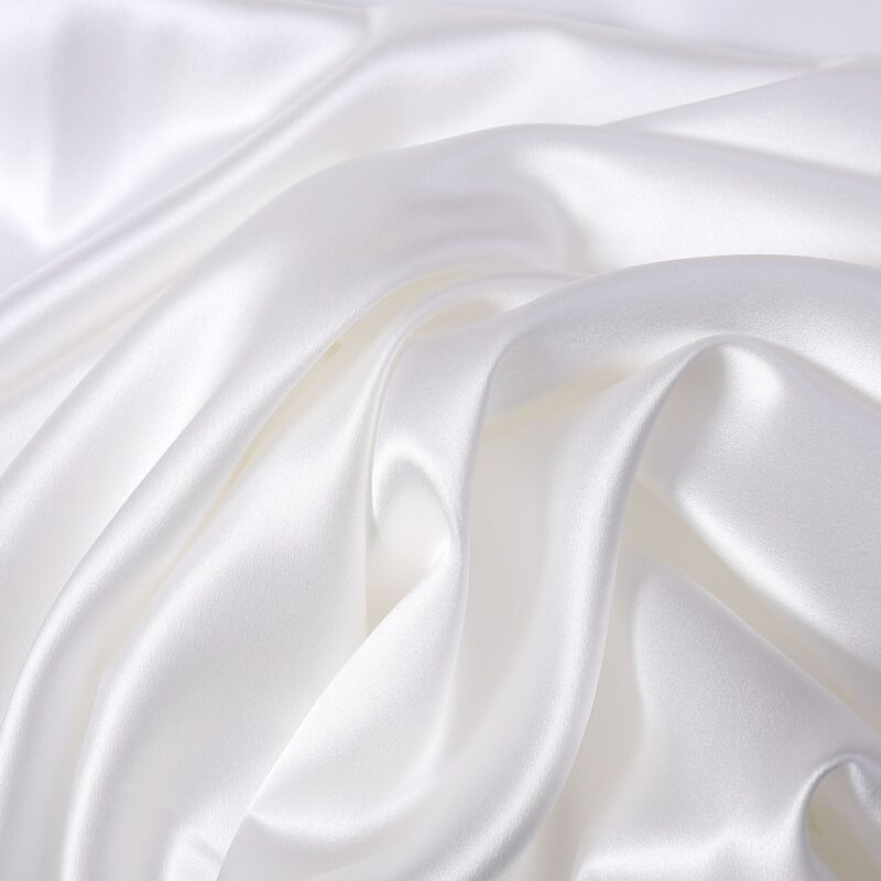 30 momme silk satin fabrics, 55″(140cm) Heavyweight 100% Mulberry Silk for Dress Shirts - Image 5