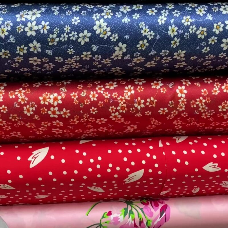 16momme digital print Silk satin fabrics, customized 140cm Mulberry silk charmeuse for dress shirt