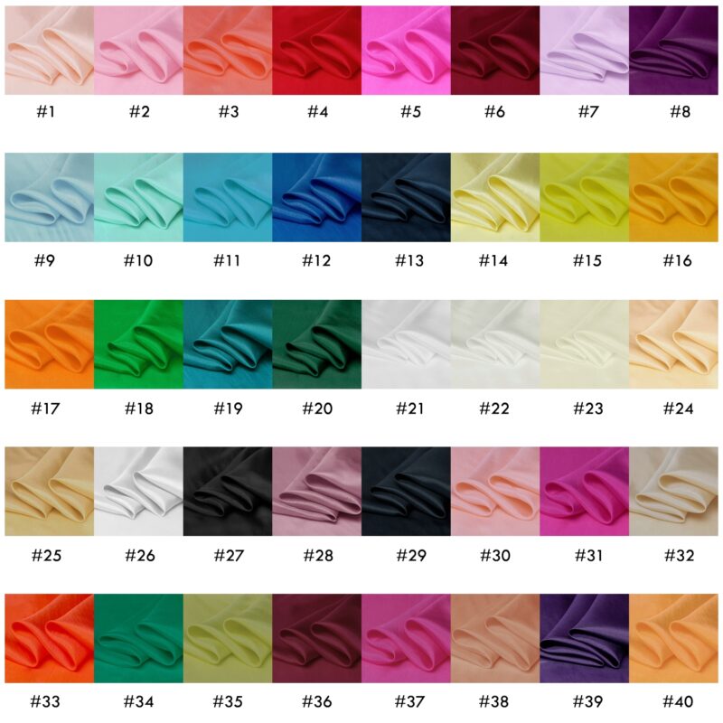 8 momme Mulberry Silk Habotai fabrics, 114cm natural silk for clothing lining - Image 9