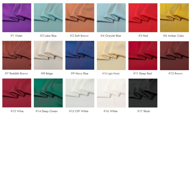 19 momme Elastic silk double georgette fabrics, 140cm Mulberry silk fabrics for dress shirts - Image 9