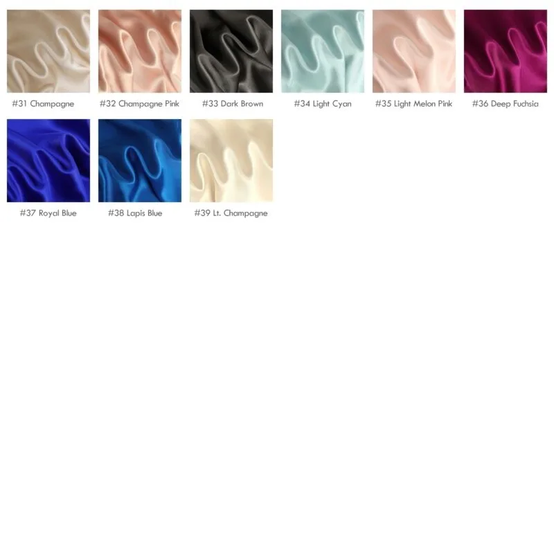 30 momme mulberry silk satin fabrics, 45″(114cm) heavyweight Silk for dress - Image 9