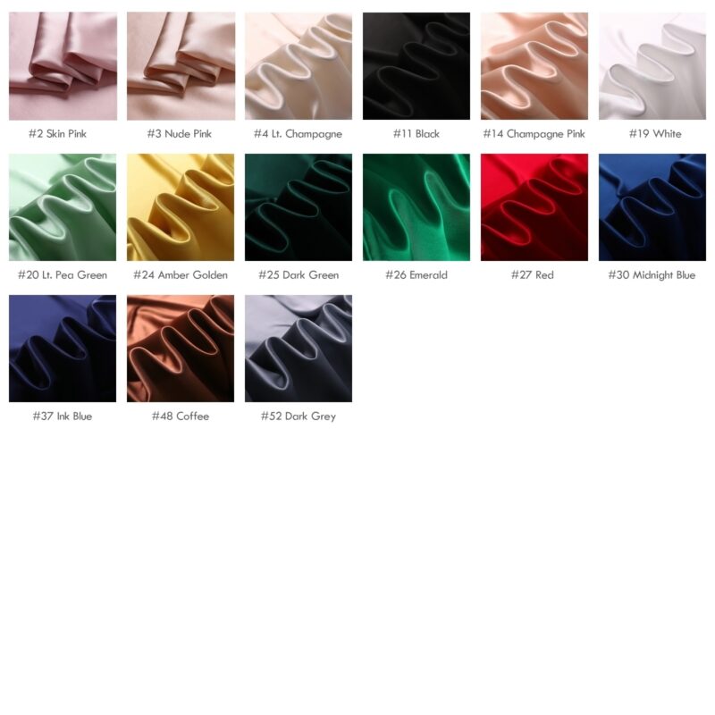 22 momme silk charmeuse fabrics, 55″(140cm) 100% Mulberry Silk satin for slip Dress - Image 10