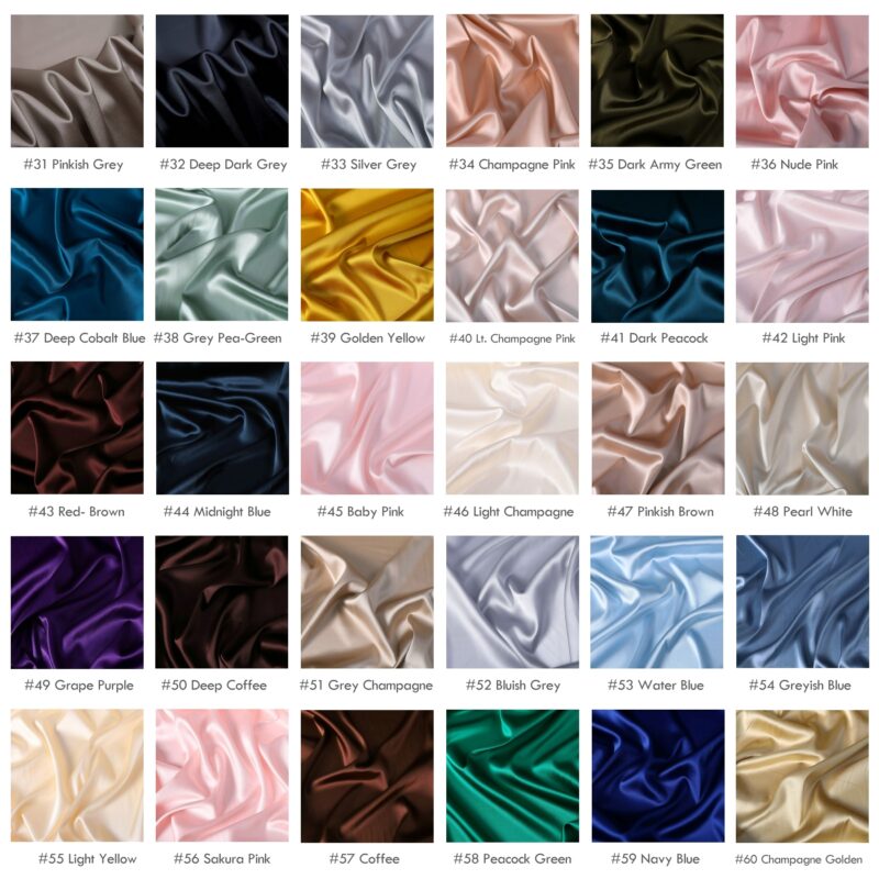 16 momme Elastic Silk satin fabrics, 140cm elegant natural Mulberry silk charmeuse for dressmaking - Image 8